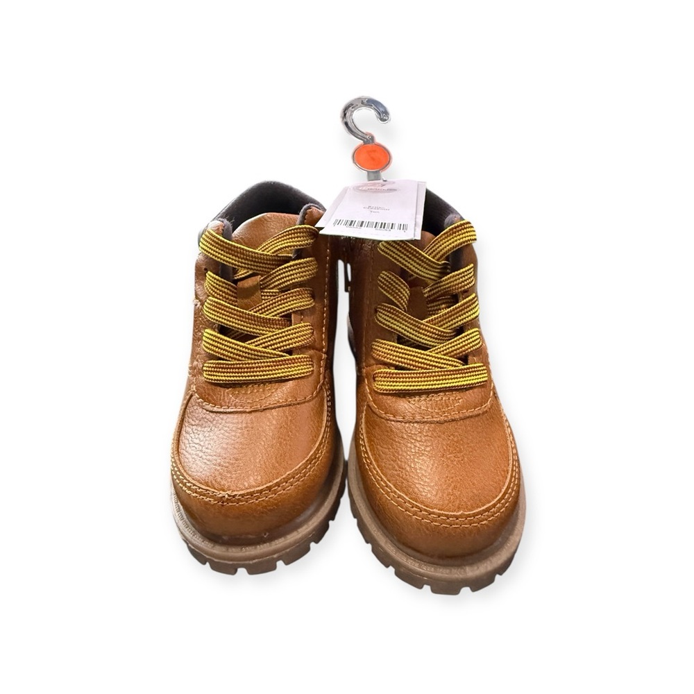 Kohl's Brown and Yellow Ankle-High Boots with Rugged Design